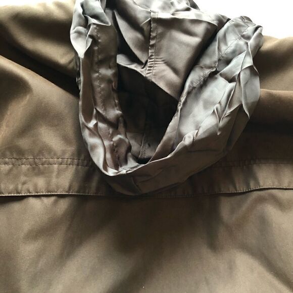 Liz Claiborne Outerwear Beautiful Brown winter coat lined Small - Picture 10 of 13